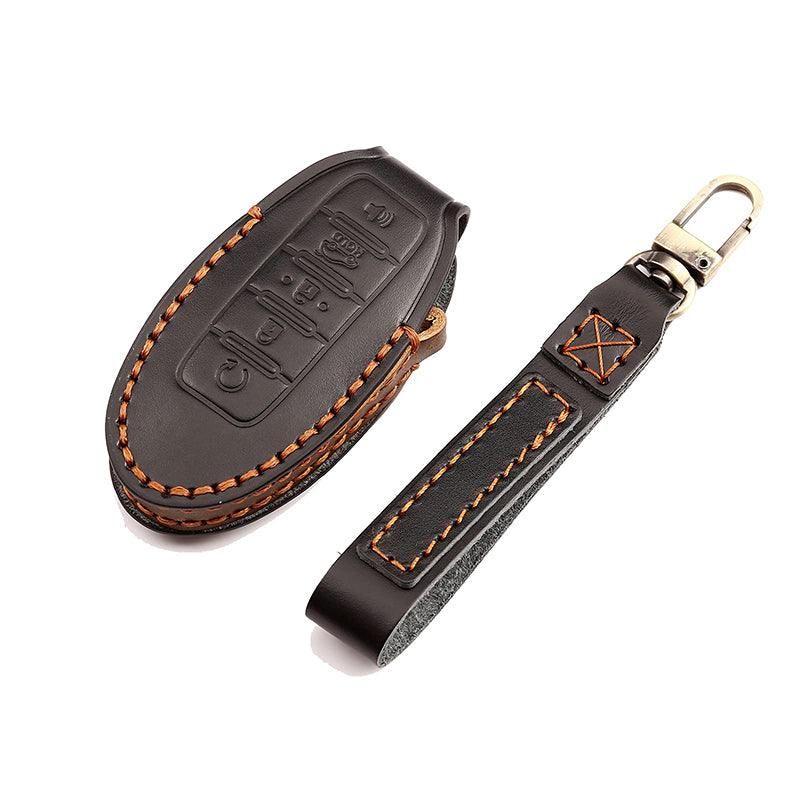 3W Key Fob Cover Case for Nissan 4 Button 5 Button 3Wliners Black Nissan KC 5 Buttons