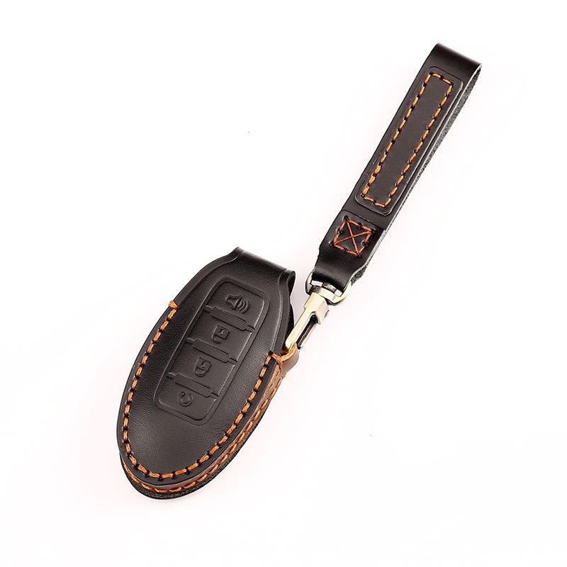 3W Key Fob Cover Case for Nissan 4 Button 5 Button 3Wliners Black Nissan KC 4 Buttons