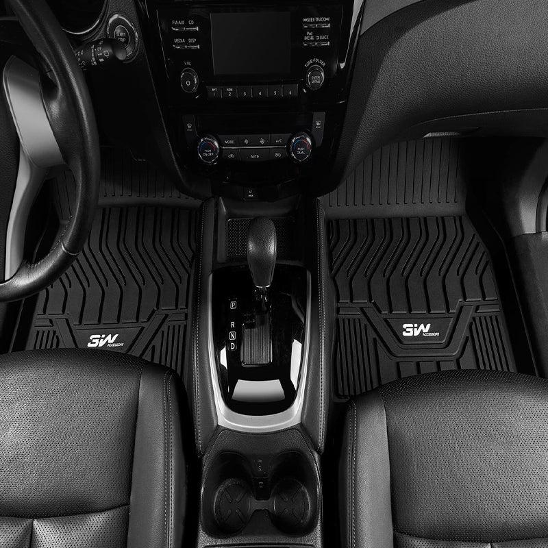 3W Nissan Armada 2017 2018 / Infiniti QX80 2014-2018 / Infiniti QX56 2011-2013 Custom Floor Mats TPE Material & All-Weather Protection Vehicles & Parts 3Wliners