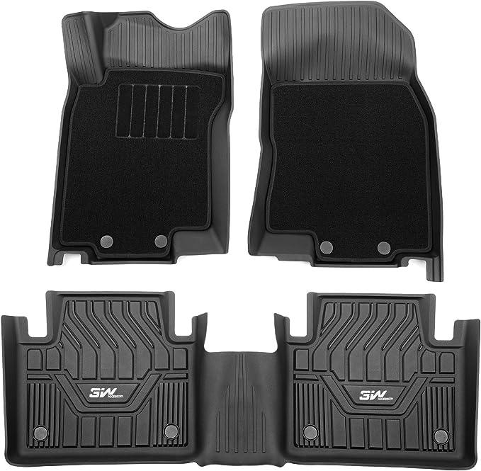 3W Nissan Rogue 2014-2020 Custom Floor Mats Cargo Liner TPE Material & All-Weather Protection Vehicles & Parts 3Wliners