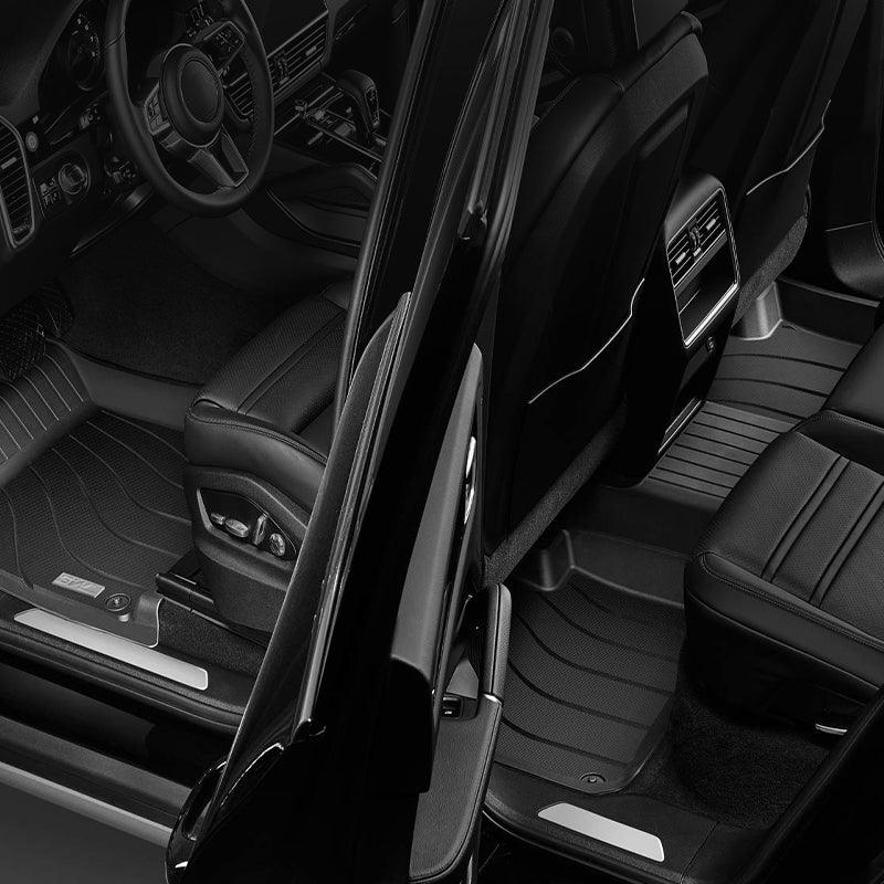 3W Porsche Cayenne 2019-2025 Custom Floor Mats TPE Material & All-Weather Protection Vehicles & Parts 3Wliners