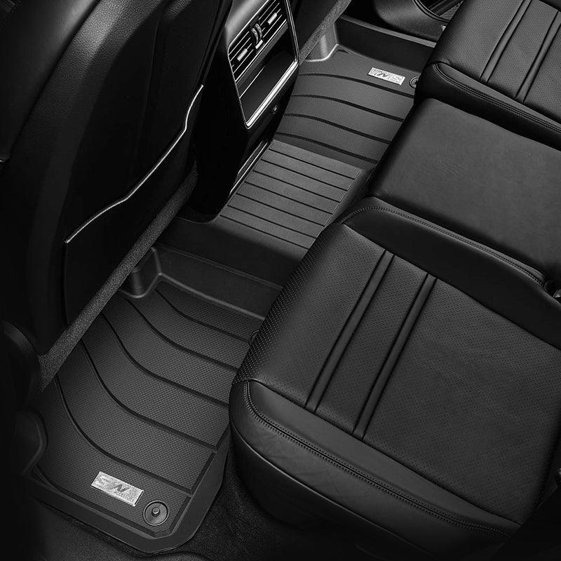 3W Porsche Cayenne 2019-2025 Custom Floor Mats TPE Material & All-Weather Protection Vehicles & Parts 3Wliners