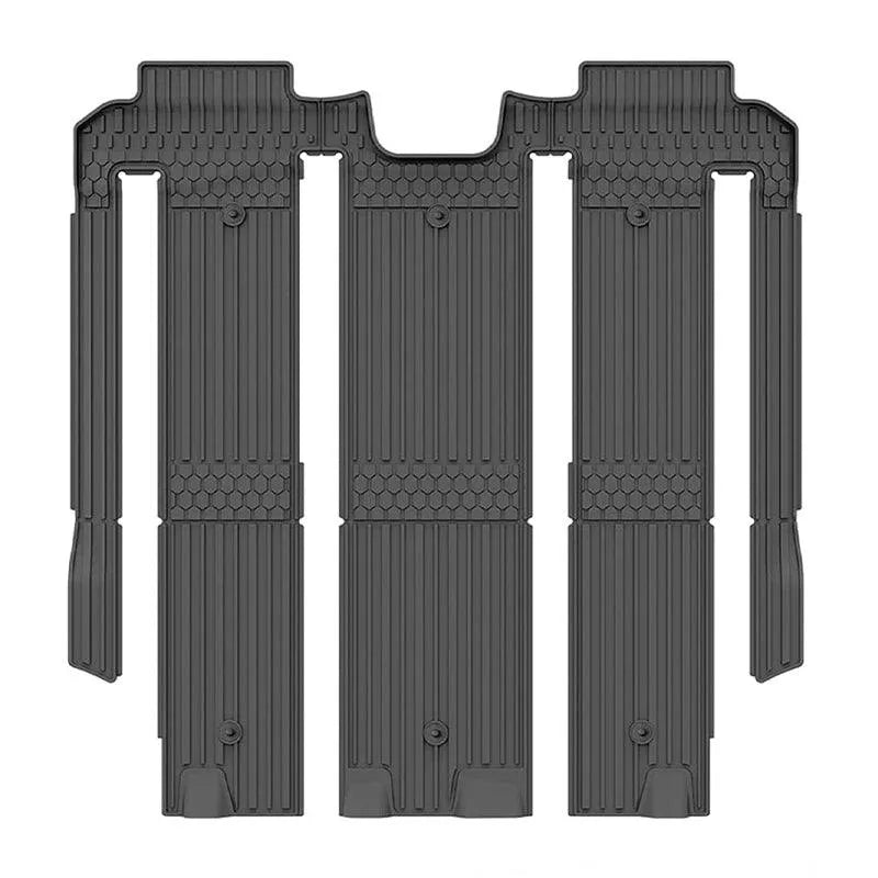 3W Toyota Sienna 7 Seat / 8 Seat 2021-2025 Custom Trunk Mat TPE Material & All-Weather Protection Vehicles & Parts 3Wliners 2025 7 Seat with White Logo 2nd&3rd Row Mats