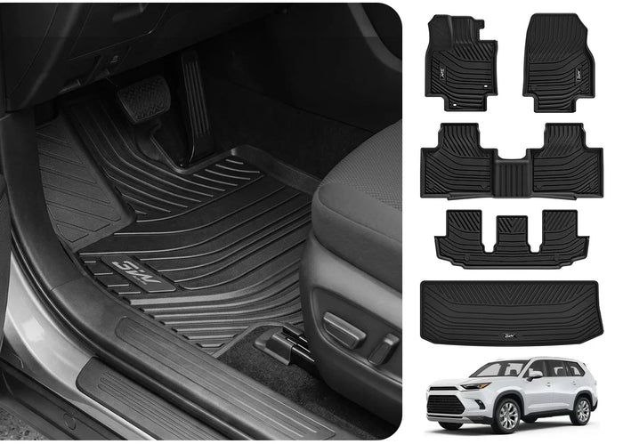 Toyota Highlander Floor Mats:  Optimal TPE Protection for Your Automotive Floor