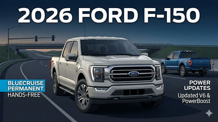 2026 Ford F-150: New Colors, BlueCruise Purchase Option, and Engine Updates