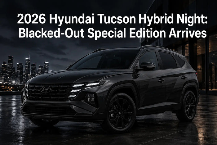 2026 Hyundai Tucson Hybrid Night: Blacked-Out Special Edition Arrives
