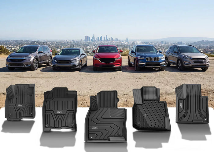Honda CR-V, Civic, Mazda CX-5, BMW X3, and Hyundai Tucson Floor Mats: Compact SUV Guide