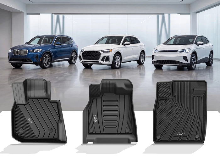 Floor Mat Fitment for German Luxury SUVs: BMW X3, Audi Q5, and VW ID.4 Custom Fit Explained
