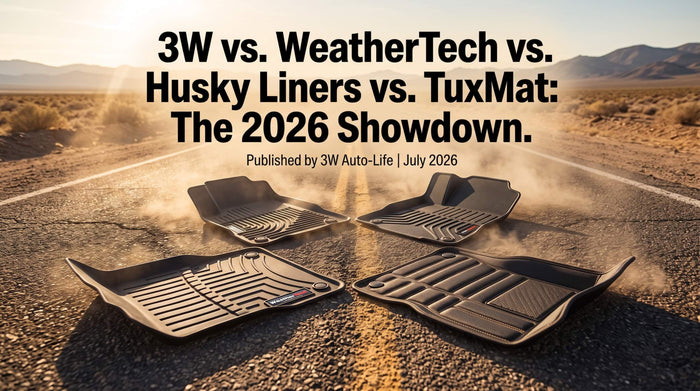 3W vs. WeatherTech vs. Husky Liners vs. TuxMat: The 2026 Showdown