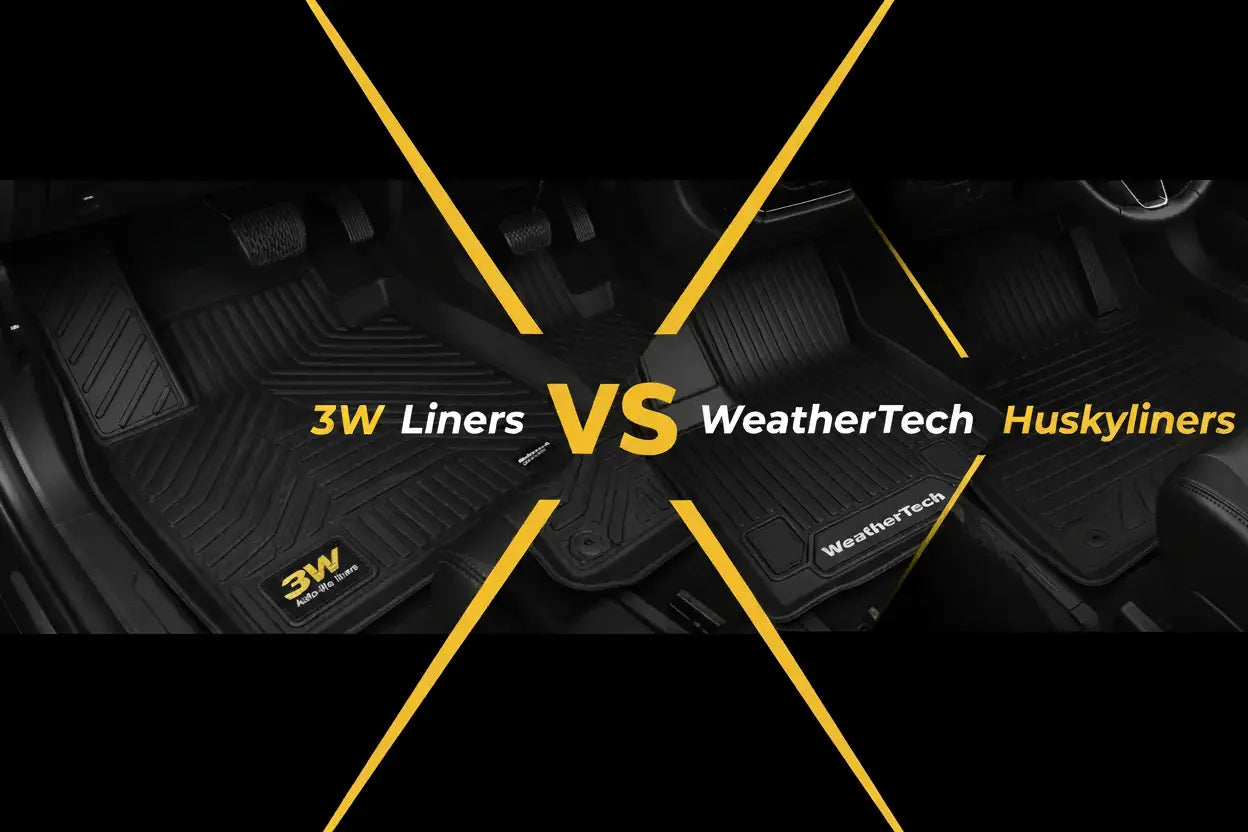 3W vs WeatherTech vs Husky Liners: Honest Side-by-Side Comparison 2026