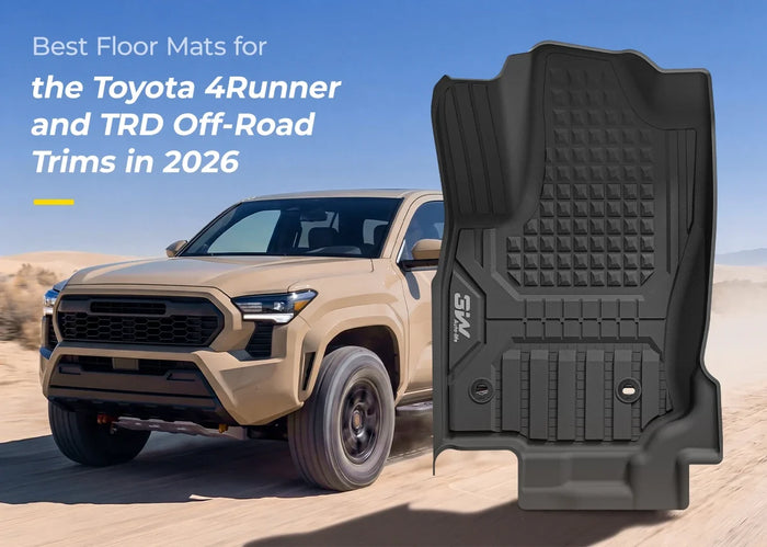 Best Floor Mats for the Toyota 4Runner and TRD Off-Road Trims in 2026