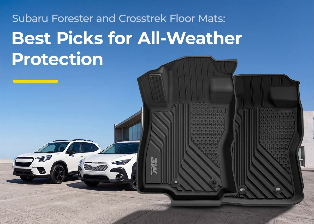 Subaru Forester and Crosstrek Floor Mats: Best Picks for All-Weather Protection