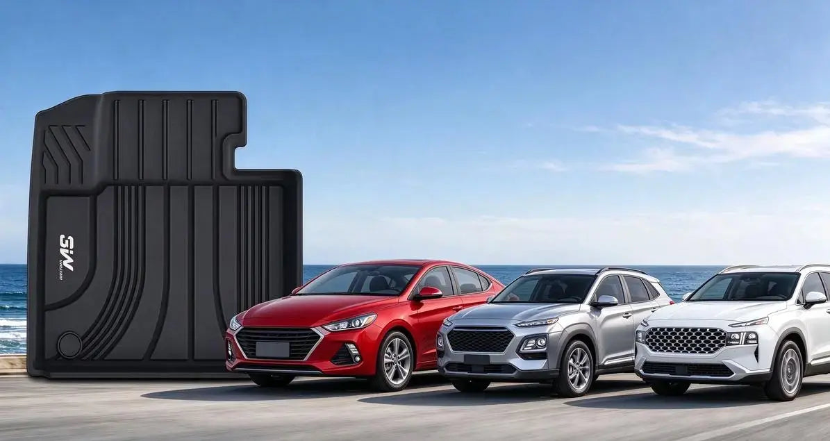 Hyundai Elantra, Kona, and Santa Fe Floor Mats