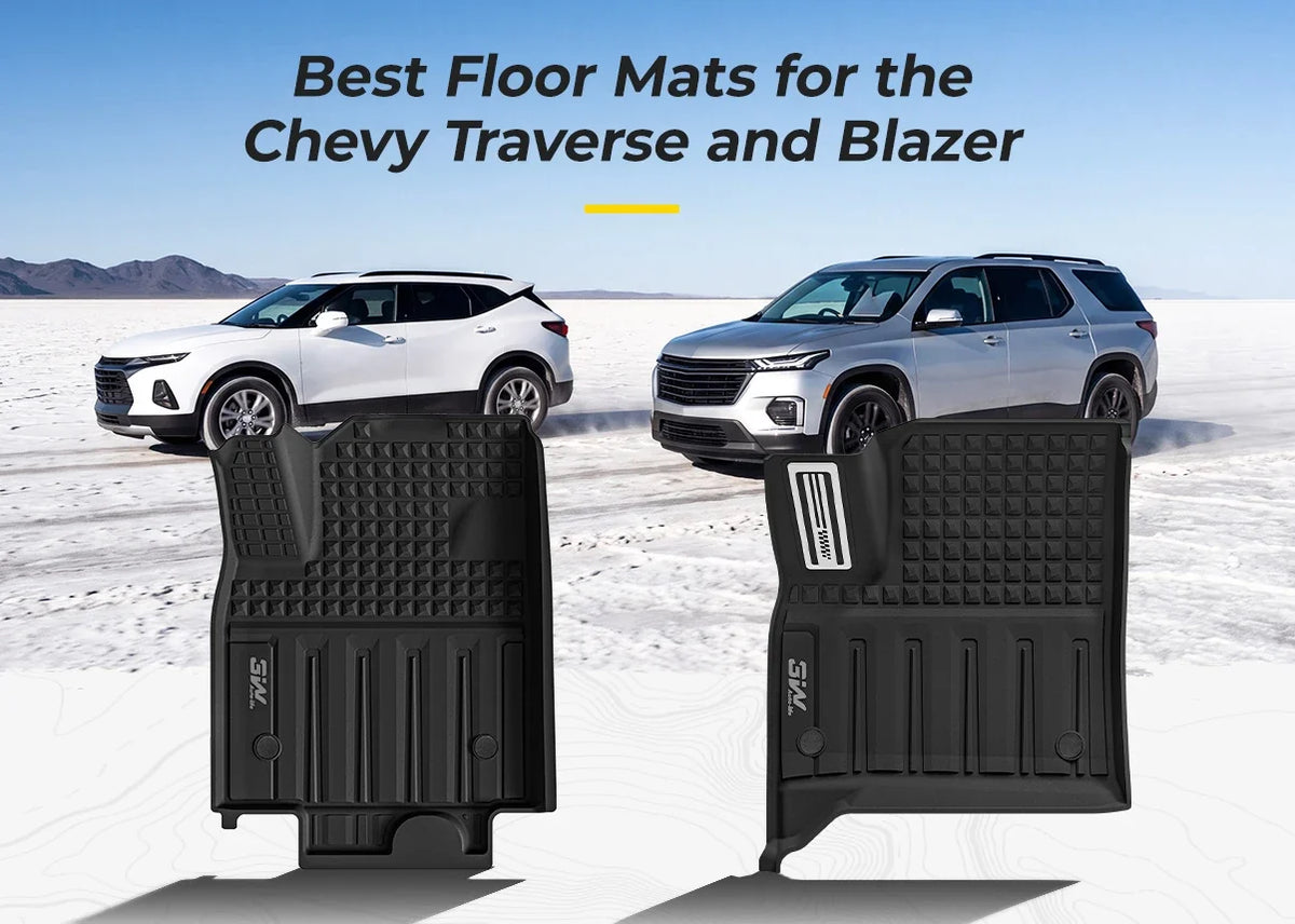 Best Floor Mats for the Chevy Traverse and Blazer: Midsize and Three-Row SUV Coverage for 2026
