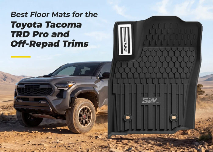 Best Floor Mats for the Toyota Tacoma TRD Pro and Off-Road Trims