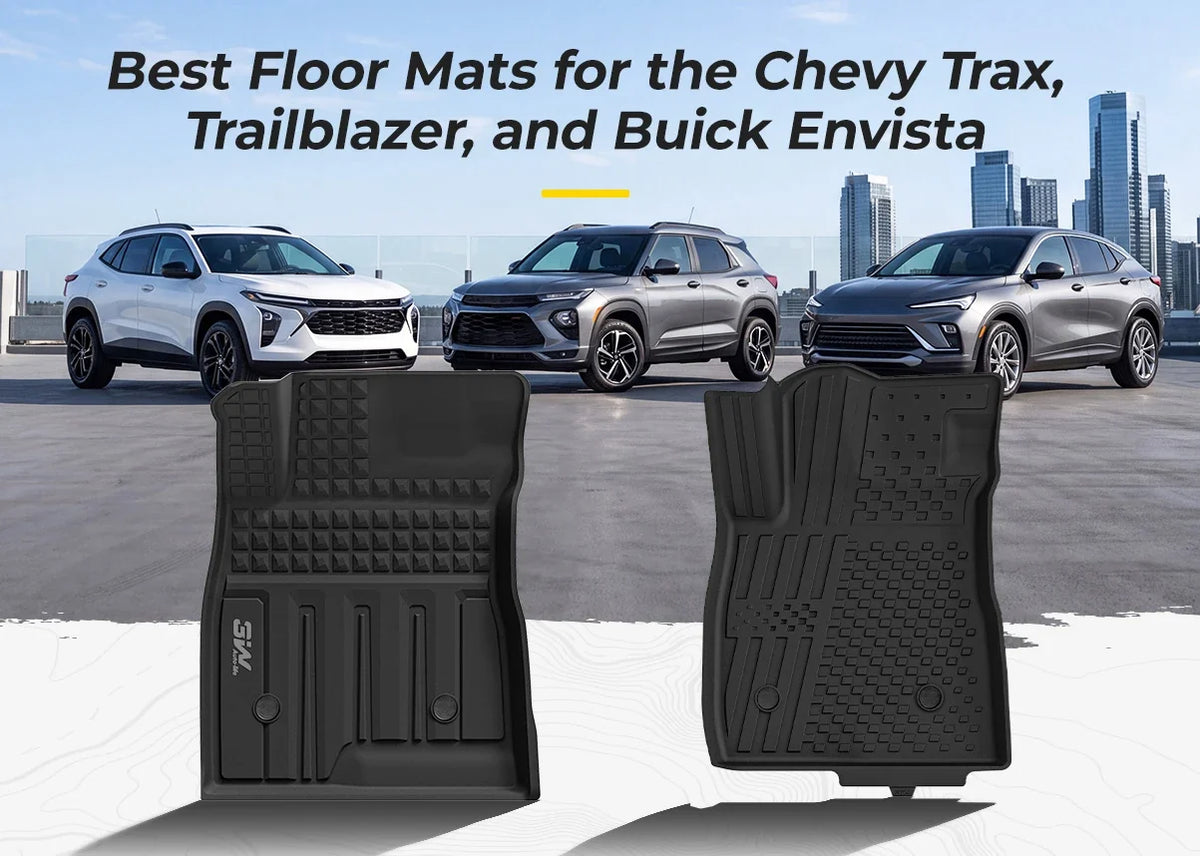 Best Floor Mats for the Chevy Trax, Trailblazer and Buick Envista