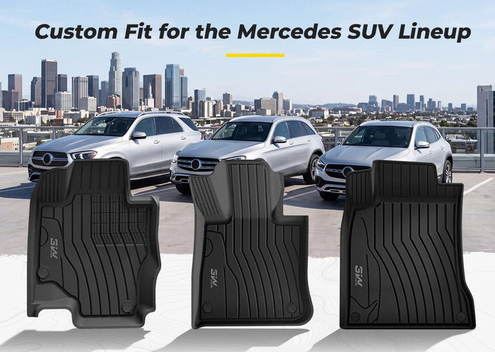 Mercedes GLE, GLC, and GLA Floor Mats: Custom Fit for the Mercedes SUV Lineup