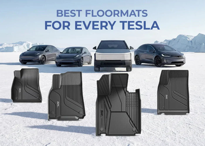 Best Floor Mats for Every Tesla: Model Y, Model 3, Model X, Cybertruck & Beyond