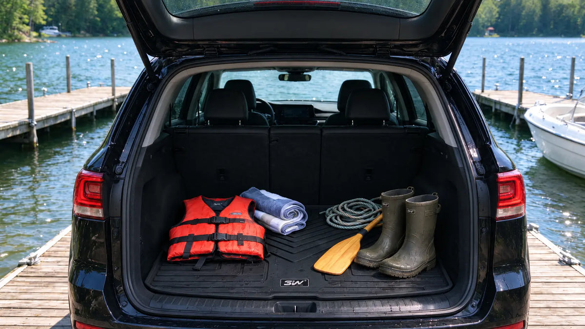 Cargo Liner for Lake and Boat-Launch Days