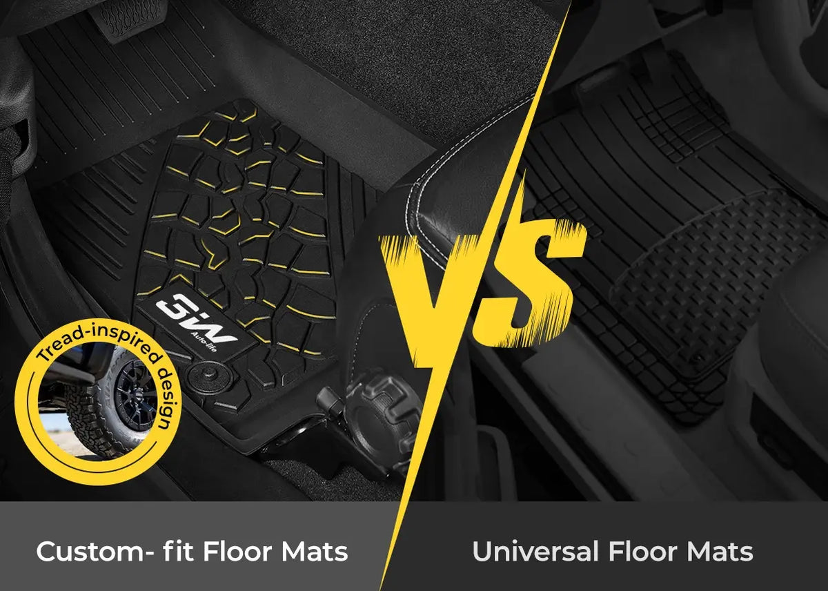 Custom Fit Vs. Universal Fit Car Floor Mats: Which One Is the Best ...