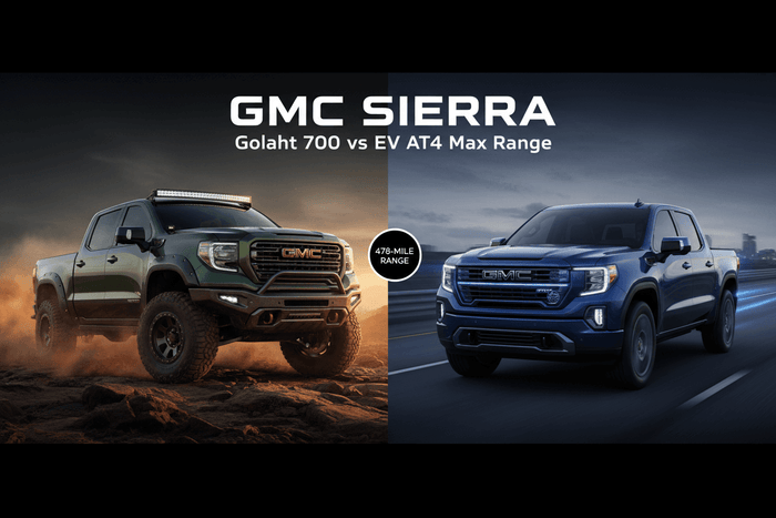 GMC Sierra: Hennessey Goliath 700 Debuts; Sierra EV AT4 Max Range Arrives