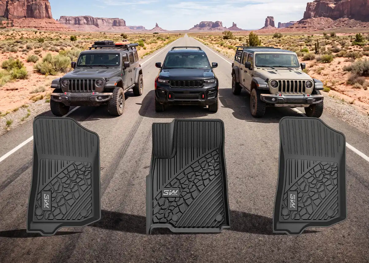 Jeep Wrangler, Grand Cherokee & Gladiator Floor Mats: Off-Road Waterproof Guide