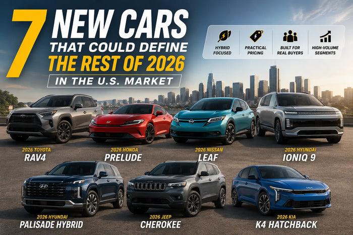 Seven New Cars That Could Define the Rest of 2026 in the U.S. Market
