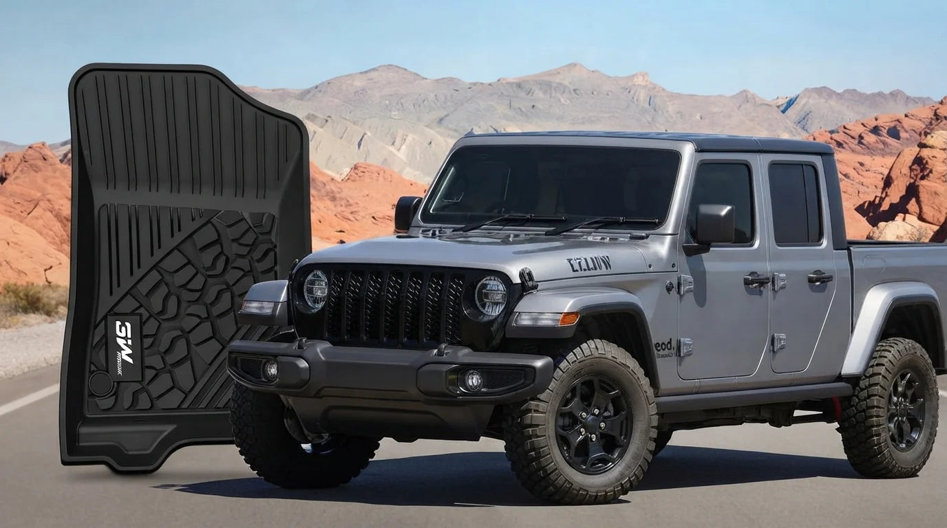 Best Floor Mats for the Jeep Gladiator: Work-and-Play Pickup Protection