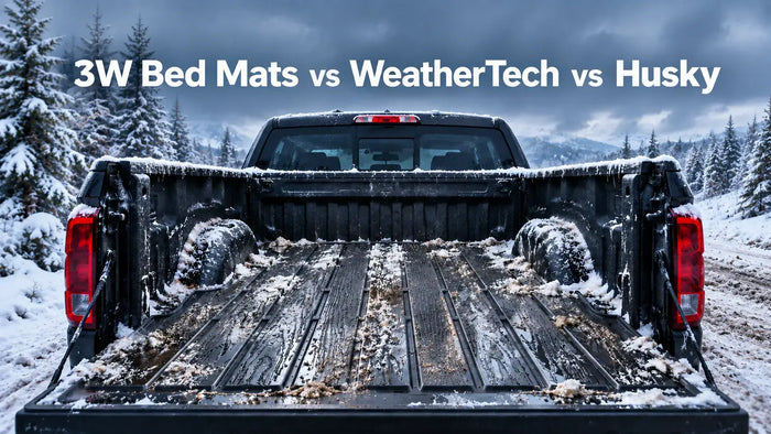 3W Bed Mat vs. WeatherTech TechLiner and Husky: Which Holds Up Under a Winter of Salt?