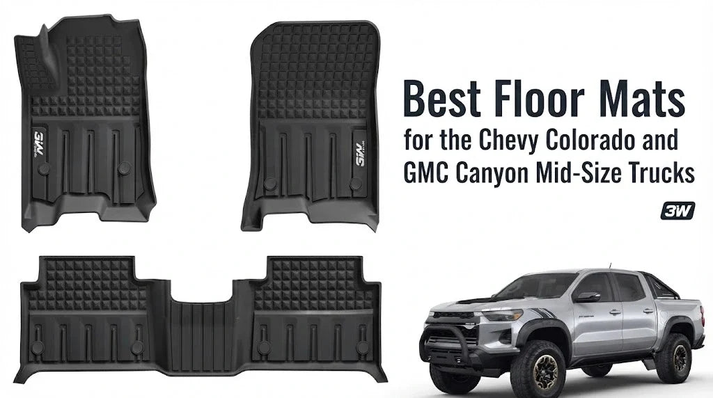 Best Floor Mats for the Chevy Colorado and GMC Canyon Mid-Size Trucks in 2026