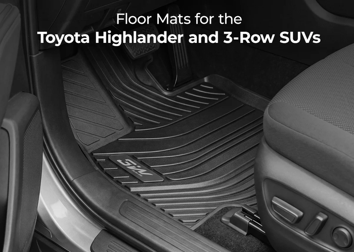 How to Choose Floor Mats for the Toyota Highlander and 3-Row SUVs: Your Ultimate Guide