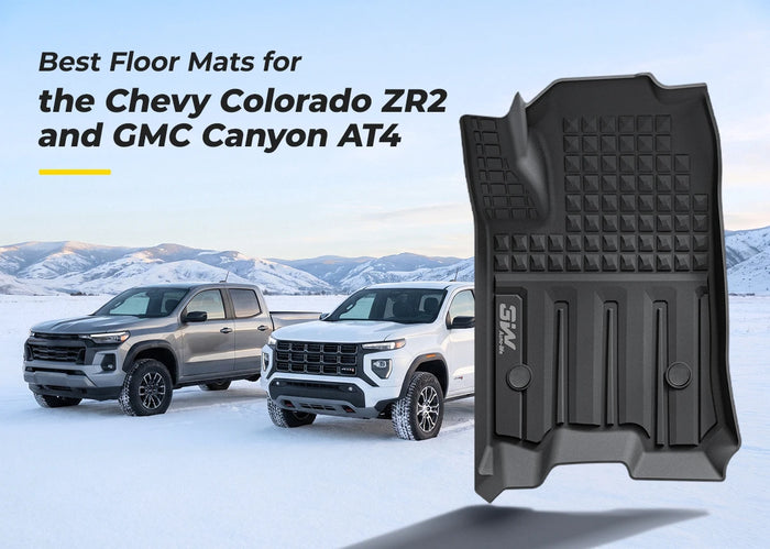 Best Floor Mats for the Chevy Colorado ZR2 and GMC Canyon AT4