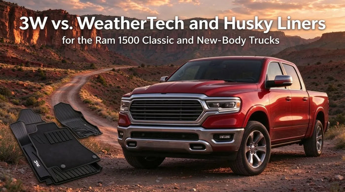 3W vs. WeatherTech and Husky Liners for the Ram 1500 