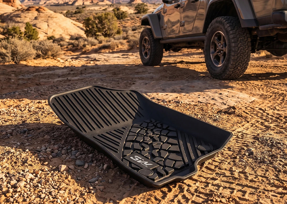 3W Best Floor Mats for Jeep Gladiator Rubicon and Mojave
