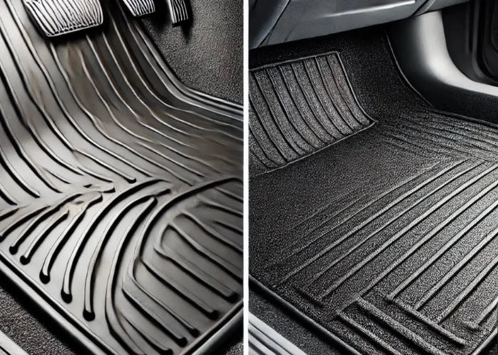 Rubber vs Vinyl Car Floor Mats