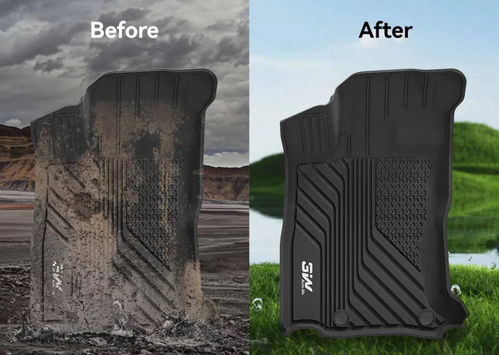 How to Make Rubber Floor Mats Black Again