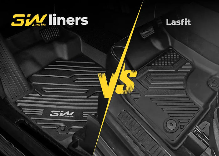 3W vs LASFIT Floor Mats: Fit, Coverage, Materials, and Value