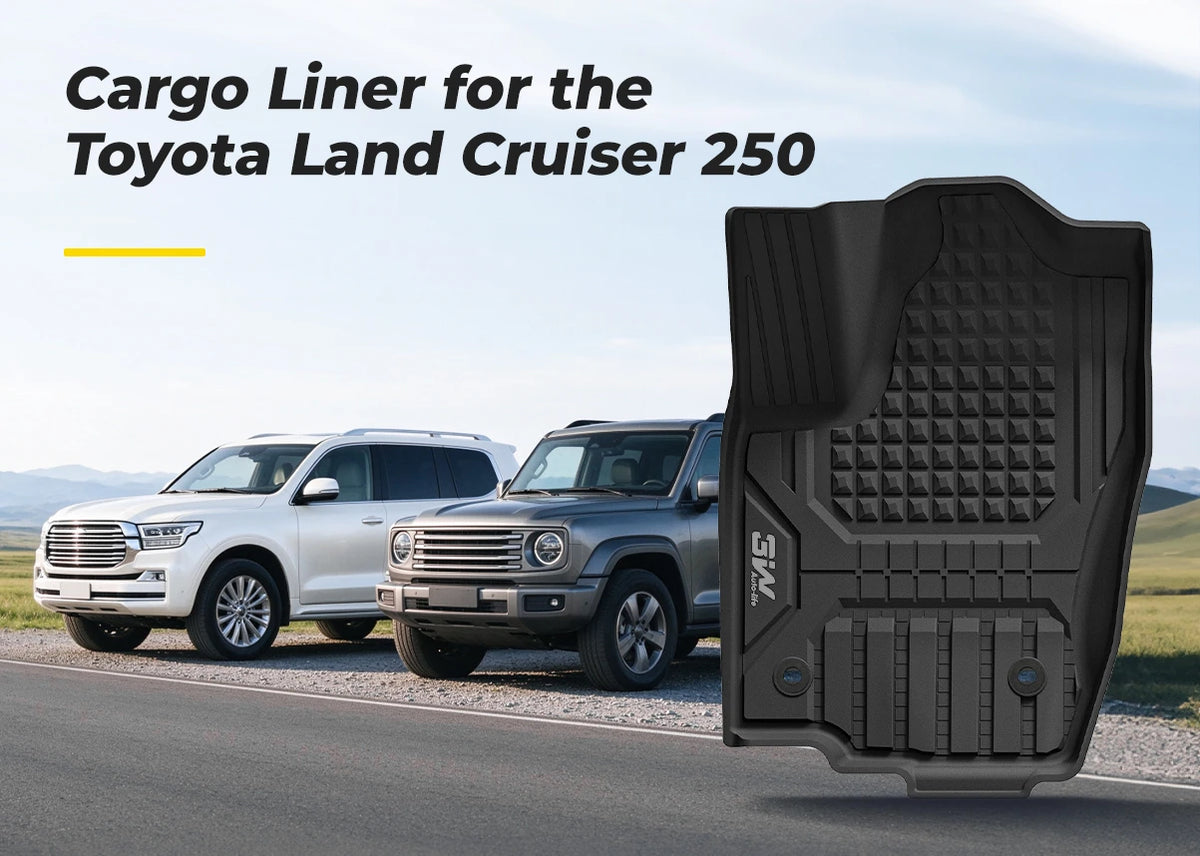 3W Toyota Land Cruiser 250 Cargo Liner off-road trunk protection