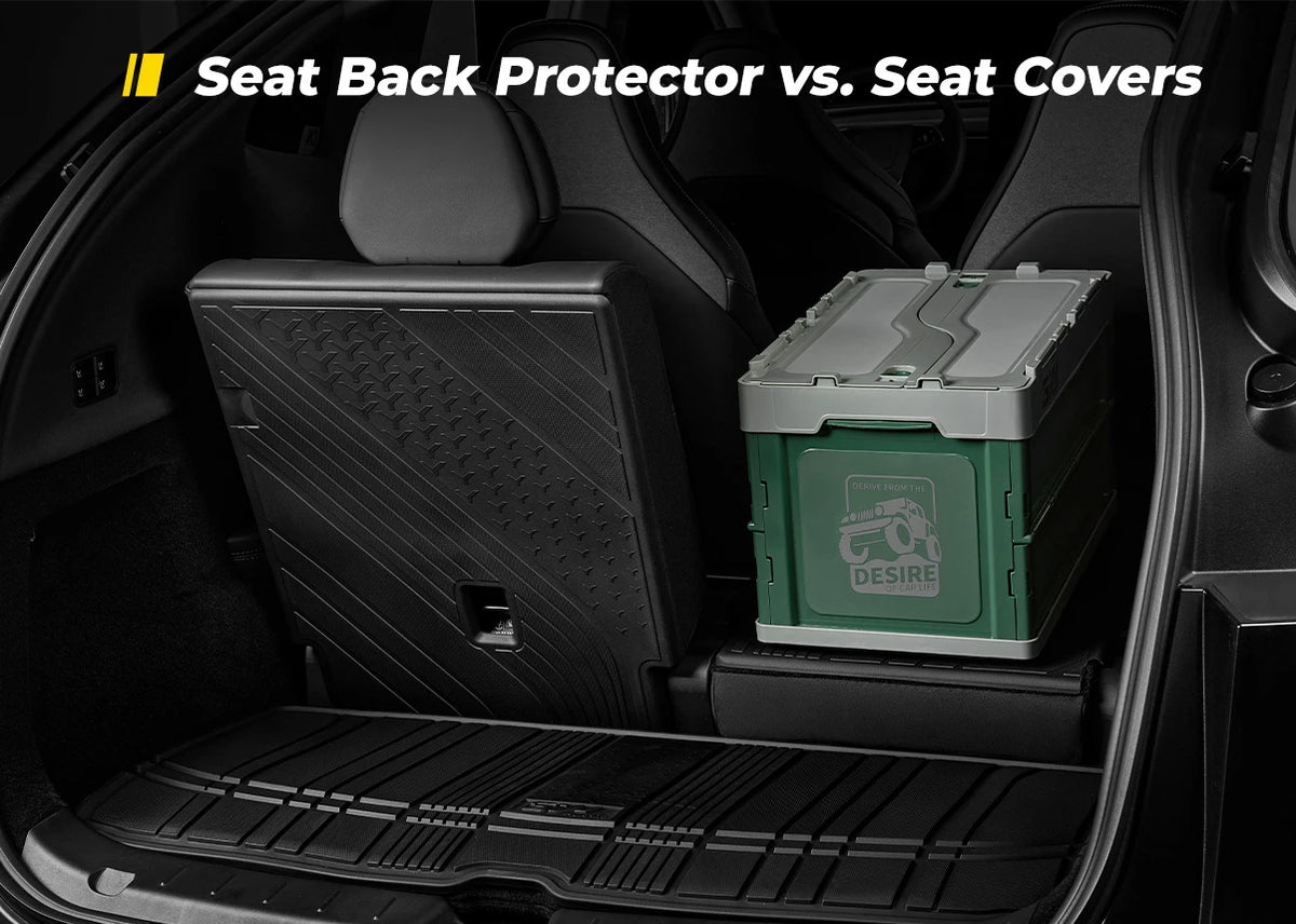 Seat Back Protector vs Seat Covers for vehicle interior protection