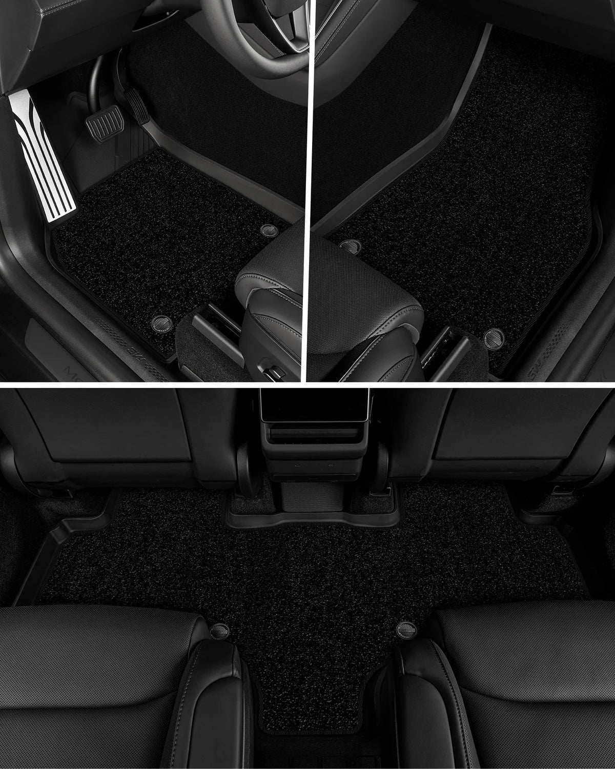 3W Tesla Model Y L 2026-2027 Custom Floor Mats Thorex™ All Weather Protection - 3Wliners