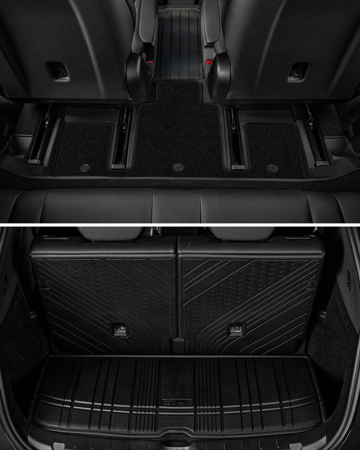 3W Tesla Model Y L 2026-2027 Custom Floor Mats Thorex™ All Weather Protection - 3Wliners