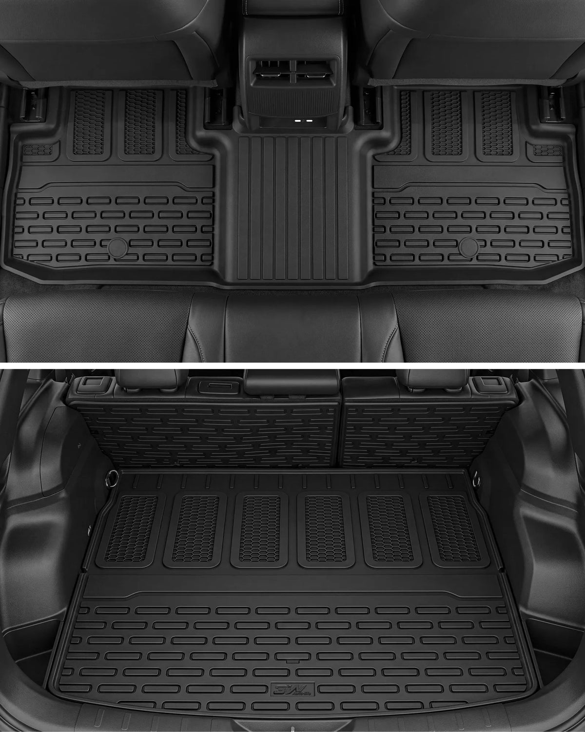 3W Jeep Cherokee 2026-2027 Custom Floor Mats / Trunk Mat / Seat Back Protector Thorex™ All-Weather Protection