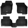 3W Lincoln MKZ 2017-2020 Custom Floor Mats TPE Material & All-Weather Protection Vehicles & Parts 3Wliners 2017-2020 MKZ 2017-2020 1st&2nd Row Mats