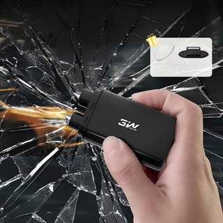 2-in-1 Car Window Hammer Breaker