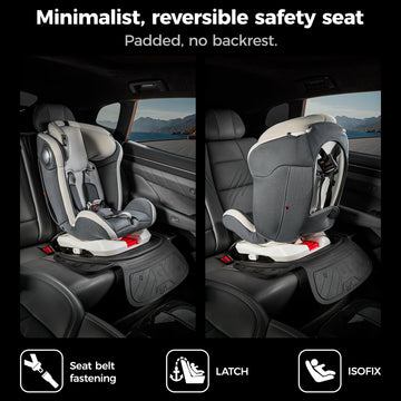 3W Car Seat Protector for Baby Car Seat Fits All Car Models TPE Fabric Waterproof Durable