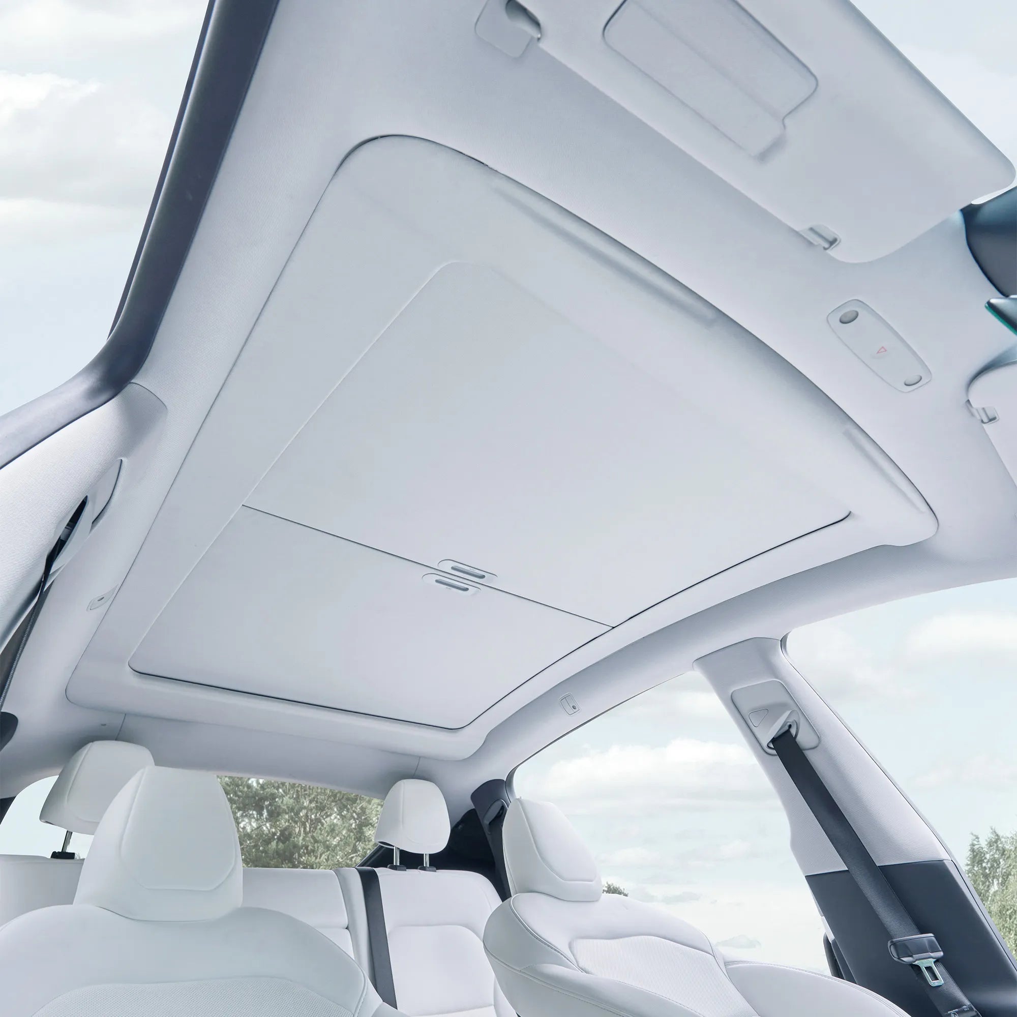 3W Car Sunroof Sun Shade for Tesla Model Y Juniper UV Sun Protection for Moonroof Blocks Sunlight and UV Rays Glare