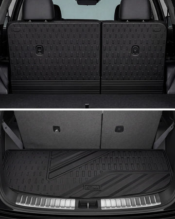 3W Hyundai Palisade 7&8 Seats 2026 (Only Gasoline Model) Custom Floor Mats/ Cargo Liner/ Seat Back Protector Thorex™ All-Weather Protection