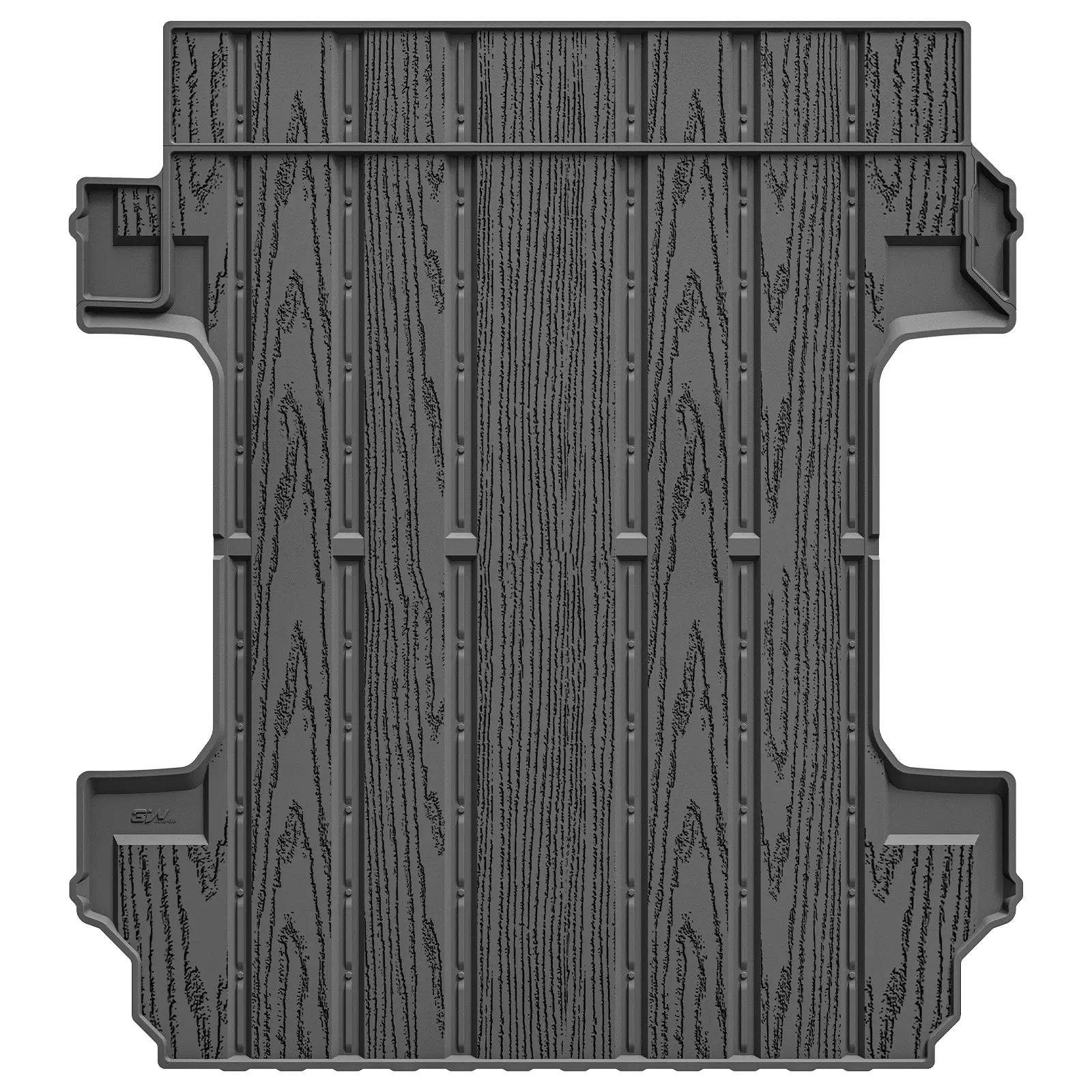 3W Truck Bed Mat Fit 2019-2024 2025 2026 Chevy Silverado 1500 & GMC Sierra 1500 6.6FT Standard Bed All Weather TPE Custom Fit Heavy Duty Pickup Accessories Trunk Mat