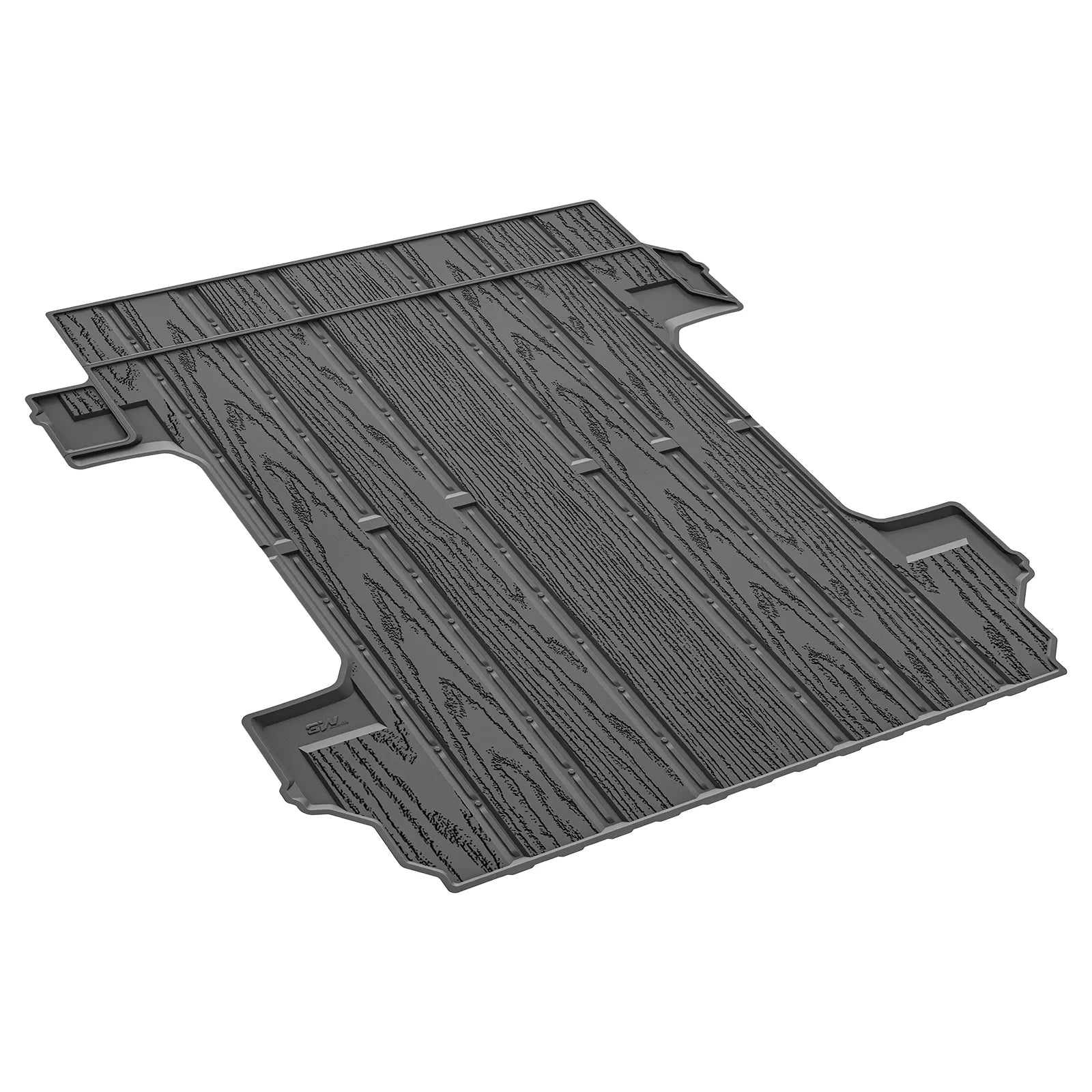 3W Truck Bed Mat Fit 2019-2024 2025 2026 Chevy Silverado 1500 & GMC Sierra 1500 6.6FT Standard Bed All Weather TPE Custom Fit Heavy Duty Pickup Accessories Trunk Mat