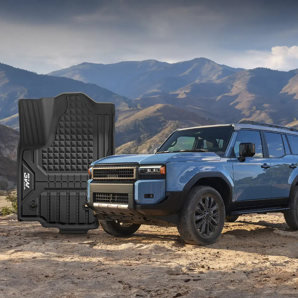 3W Toyota Land Cruiser 250  2024-2025 Custom Floor mats & Cargo Liner Thorex™ All-Weather Protection - 3Wliners